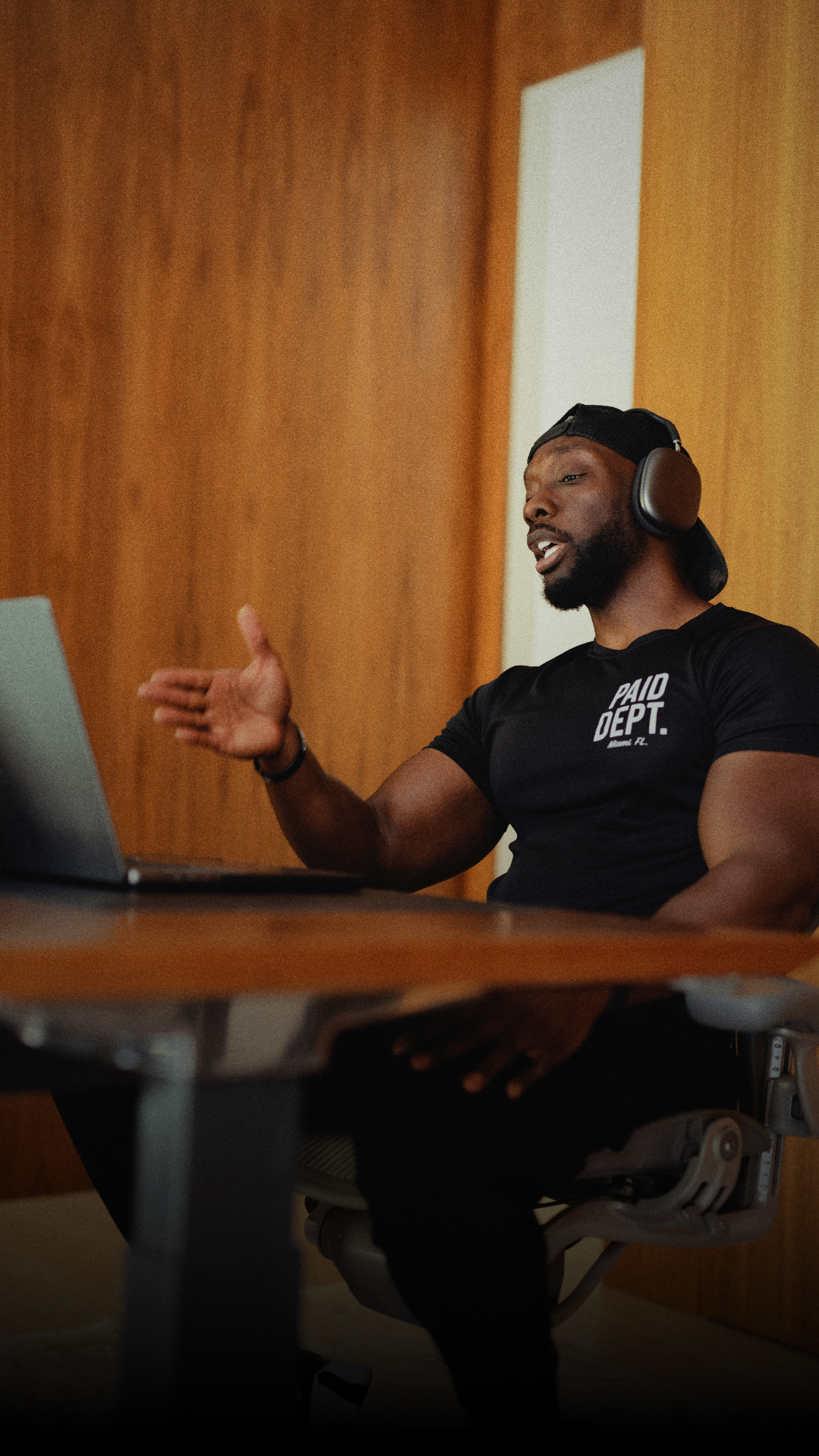 Ronald Wayne, founder of Paid Dept., on a coaching call